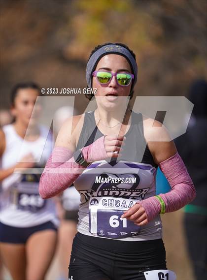 Thumbnail 1 in CHSAA 4A Cross Country Final photogallery.