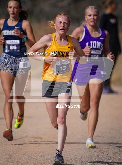 Thumbnail 2 in CHSAA 4A Cross Country Final photogallery.