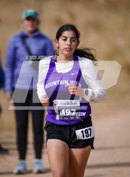 Thumbnail 2 in CHSAA 4A Cross Country Final photogallery.
