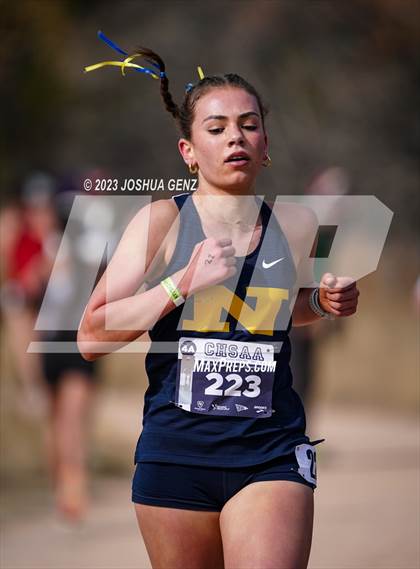 Thumbnail 3 in CHSAA 4A Cross Country Final photogallery.