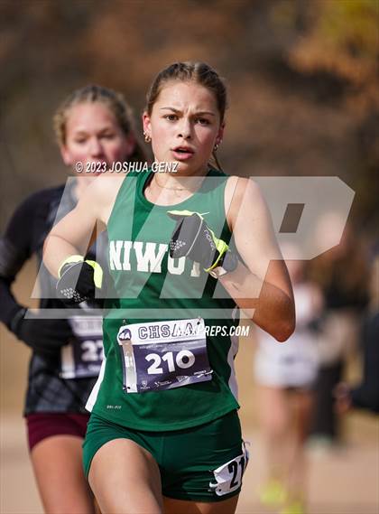 Thumbnail 1 in CHSAA 4A Cross Country Final photogallery.