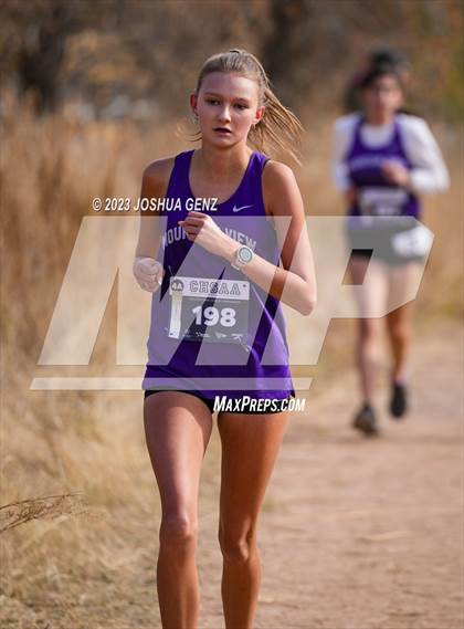 Thumbnail 1 in CHSAA 4A Cross Country Final photogallery.