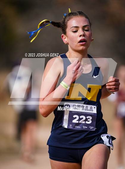 Thumbnail 1 in CHSAA 4A Cross Country Final photogallery.