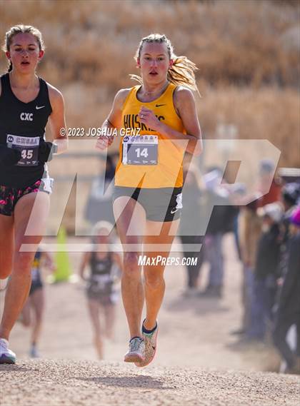Thumbnail 1 in CHSAA 4A Cross Country Final photogallery.