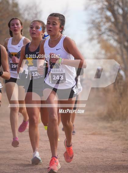 Thumbnail 3 in CHSAA 4A Cross Country Final photogallery.