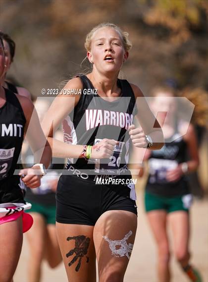 Thumbnail 1 in CHSAA 4A Cross Country Final photogallery.