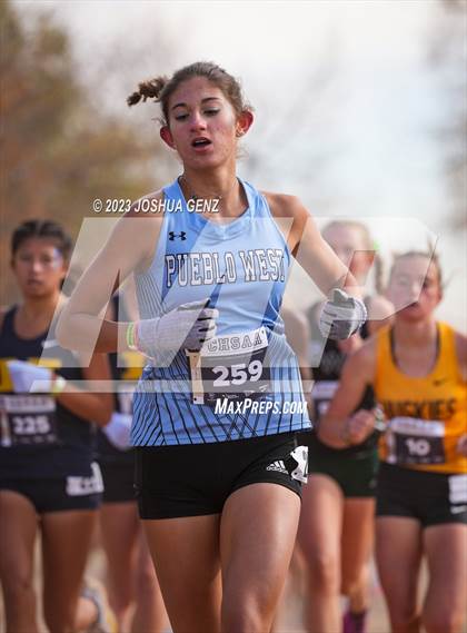 Thumbnail 2 in CHSAA 4A Cross Country Final photogallery.