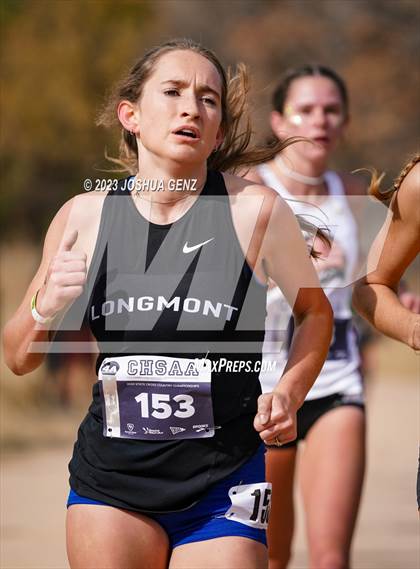 Thumbnail 1 in CHSAA 4A Cross Country Final photogallery.