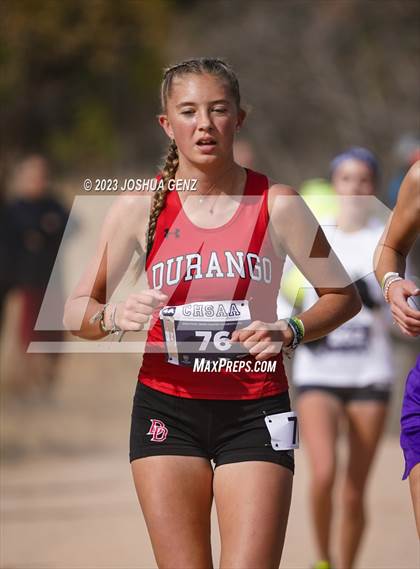 Thumbnail 2 in CHSAA 4A Cross Country Final photogallery.