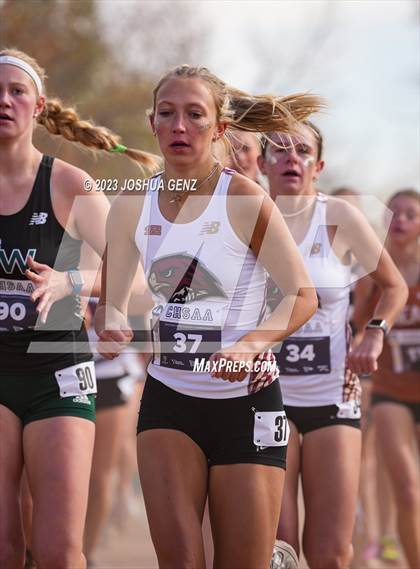 Thumbnail 1 in CHSAA 4A Cross Country Final photogallery.