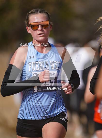 Thumbnail 3 in CHSAA 4A Cross Country Final photogallery.