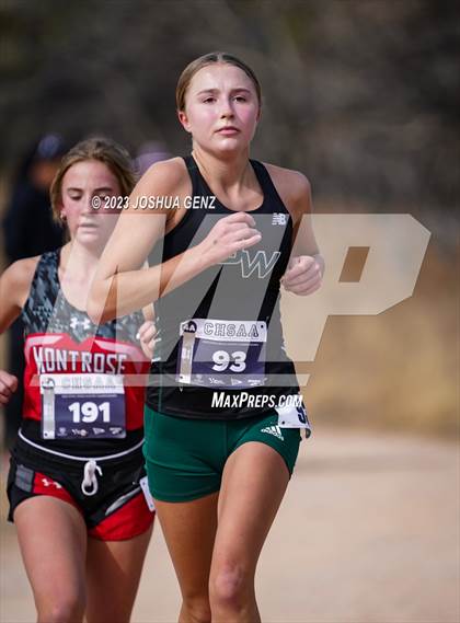 Thumbnail 3 in CHSAA 4A Cross Country Final photogallery.