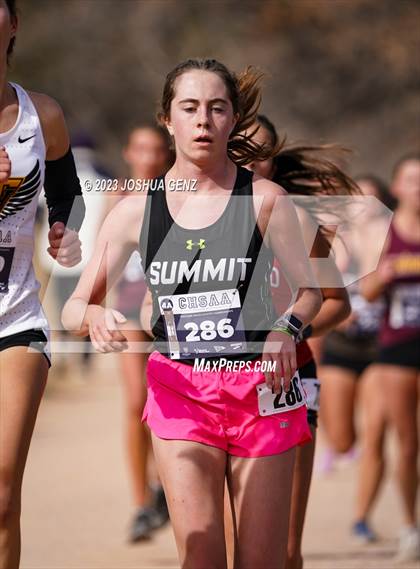 Thumbnail 1 in CHSAA 4A Cross Country Final photogallery.