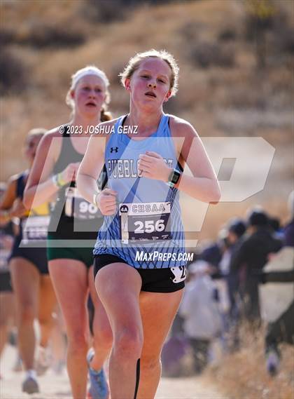 Thumbnail 2 in CHSAA 4A Cross Country Final photogallery.