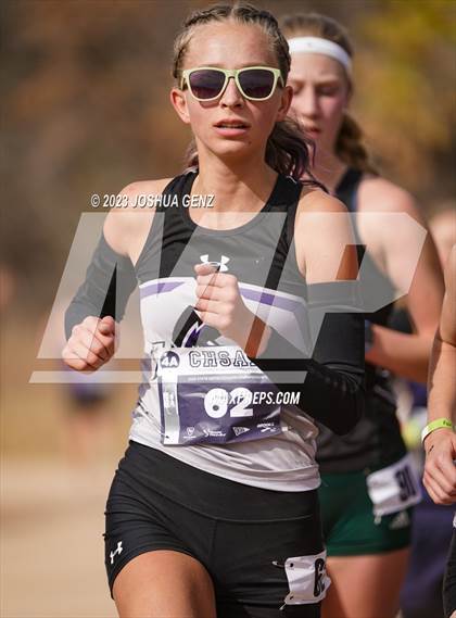 Thumbnail 1 in CHSAA 4A Cross Country Final photogallery.
