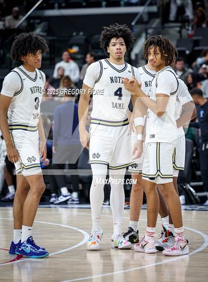 Thumbnail 3 in Sierra Canyon vs. Notre Dame (SO) (Trinity Mission League Showcase) photogallery.