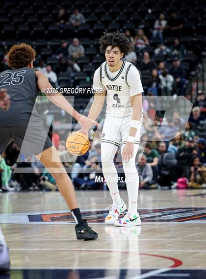 Thumbnail 3 in Sierra Canyon vs. Notre Dame (SO) (Trinity Mission League Showcase) photogallery.