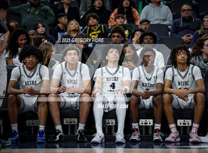 Thumbnail 2 in Sierra Canyon vs. Notre Dame (SO) (Trinity Mission League Showcase) photogallery.