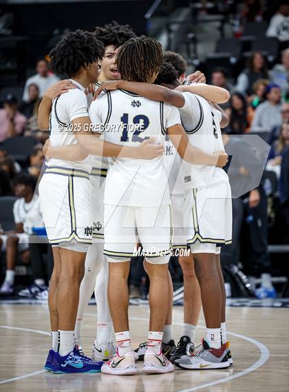Thumbnail 2 in Sierra Canyon vs. Notre Dame (SO) (Trinity Mission League Showcase) photogallery.