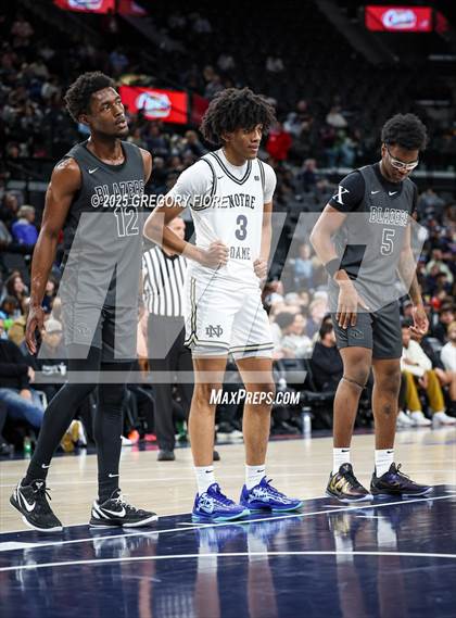 Thumbnail 1 in Sierra Canyon vs. Notre Dame (SO) (Trinity Mission League Showcase) photogallery.