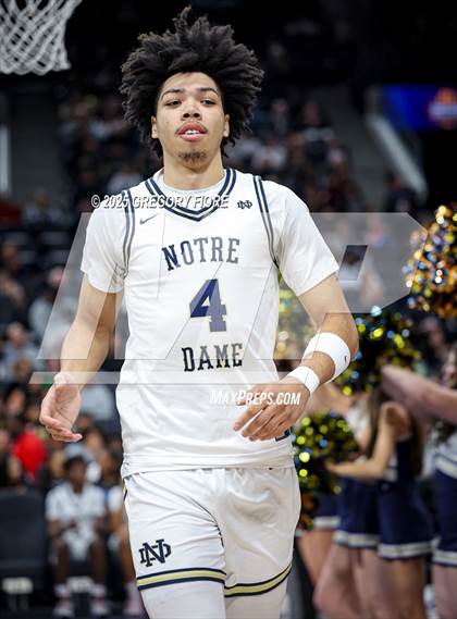 Thumbnail 1 in Sierra Canyon vs. Notre Dame (SO) (Trinity Mission League Showcase) photogallery.