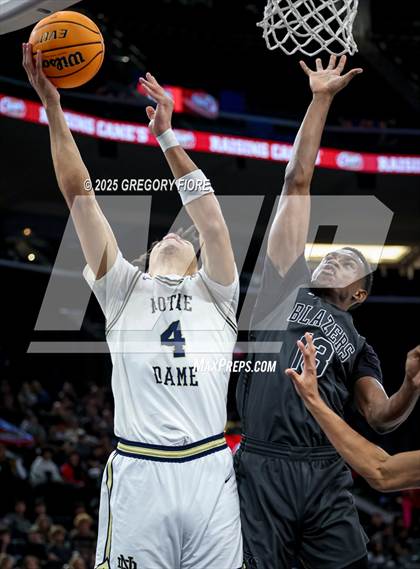 Thumbnail 2 in Sierra Canyon vs. Notre Dame (SO) (Trinity Mission League Showcase) photogallery.