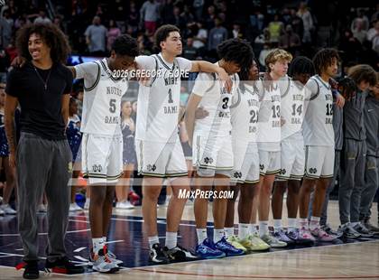 Thumbnail 2 in Sierra Canyon vs. Notre Dame (SO) (Trinity Mission League Showcase) photogallery.