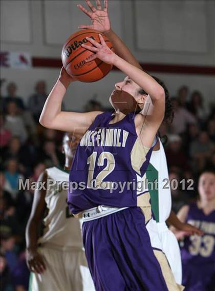 Thumbnail 1 in Bishop Machebeuf vs. Holy Family (CHSAA 3A District Playoff) photogallery.