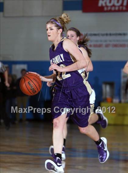 Thumbnail 1 in Bishop Machebeuf vs. Holy Family (CHSAA 3A District Playoff) photogallery.