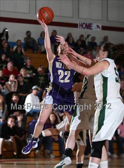 Thumbnail 2 in Bishop Machebeuf vs. Holy Family (CHSAA 3A District Playoff) photogallery.