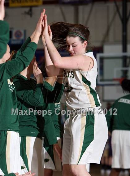 Thumbnail 1 in Bishop Machebeuf vs. Holy Family (CHSAA 3A District Playoff) photogallery.