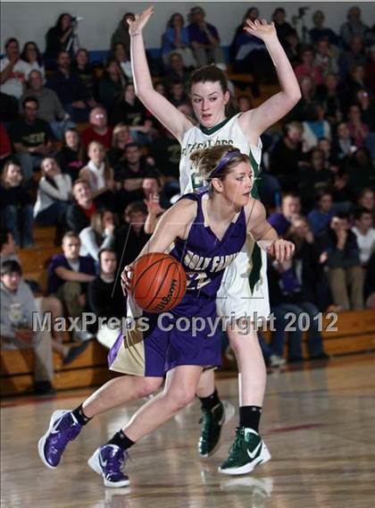 Thumbnail 3 in Bishop Machebeuf vs. Holy Family (CHSAA 3A District Playoff) photogallery.