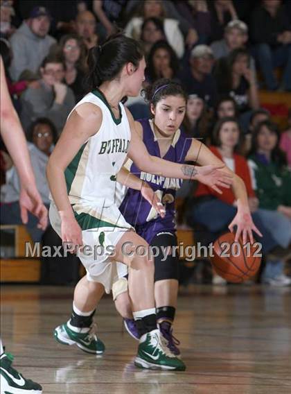 Thumbnail 2 in Bishop Machebeuf vs. Holy Family (CHSAA 3A District Playoff) photogallery.