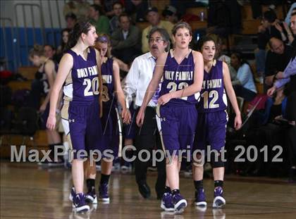 Thumbnail 2 in Bishop Machebeuf vs. Holy Family (CHSAA 3A District Playoff) photogallery.
