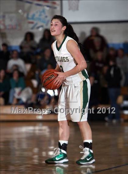 Thumbnail 2 in Bishop Machebeuf vs. Holy Family (CHSAA 3A District Playoff) photogallery.