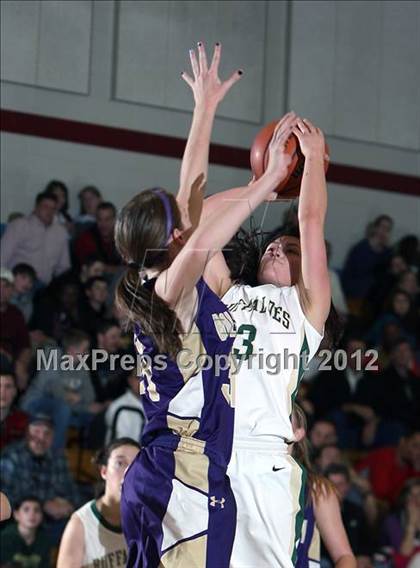 Thumbnail 1 in Bishop Machebeuf vs. Holy Family (CHSAA 3A District Playoff) photogallery.
