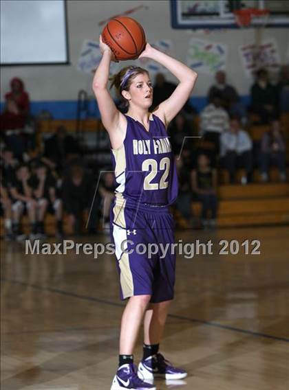 Thumbnail 2 in Bishop Machebeuf vs. Holy Family (CHSAA 3A District Playoff) photogallery.