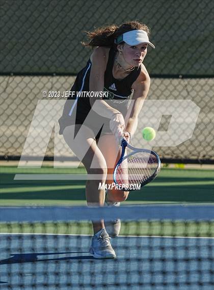 Thumbnail 2 in NCHSAA 2A Dual Team Tennis Championship photogallery.