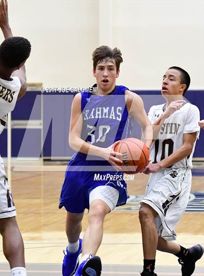 Thumbnail 3 in MacArthur [Douglas] vs Austin (SAISD Invitational) photogallery.