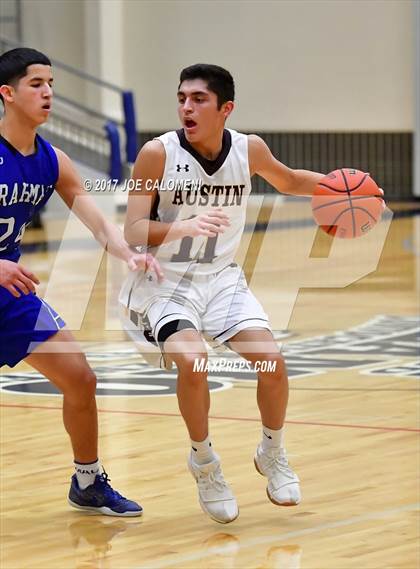 Thumbnail 1 in MacArthur [Douglas] vs Austin (SAISD Invitational) photogallery.
