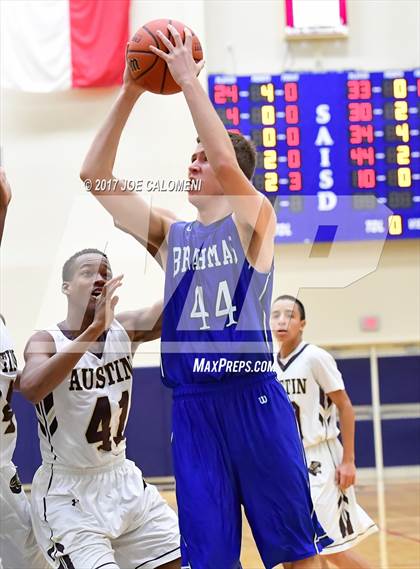Thumbnail 2 in MacArthur [Douglas] vs Austin (SAISD Invitational) photogallery.