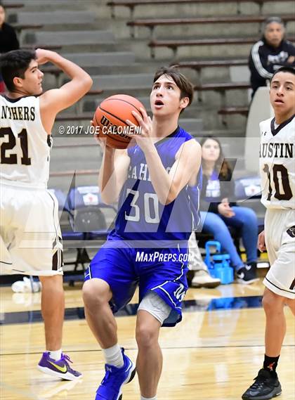 Thumbnail 1 in MacArthur [Douglas] vs Austin (SAISD Invitational) photogallery.