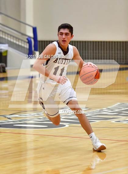 Thumbnail 3 in MacArthur [Douglas] vs Austin (SAISD Invitational) photogallery.
