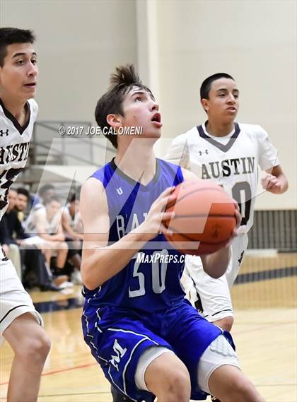 Thumbnail 2 in MacArthur [Douglas] vs Austin (SAISD Invitational) photogallery.