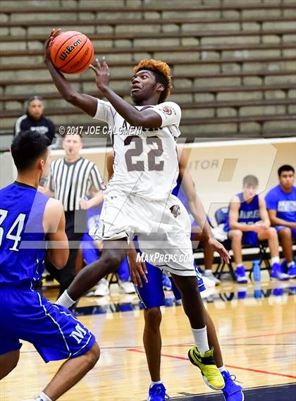 Thumbnail 2 in MacArthur [Douglas] vs Austin (SAISD Invitational) photogallery.