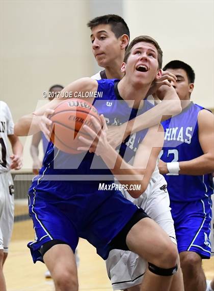 Thumbnail 2 in MacArthur [Douglas] vs Austin (SAISD Invitational) photogallery.