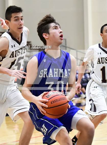 Thumbnail 1 in MacArthur [Douglas] vs Austin (SAISD Invitational) photogallery.