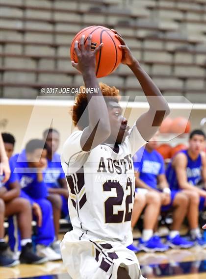 Thumbnail 1 in MacArthur [Douglas] vs Austin (SAISD Invitational) photogallery.