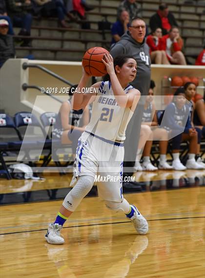 Thumbnail 3 in Smithson Valley vs Alamo Heights (SAISD Basketball Tournament) photogallery.
