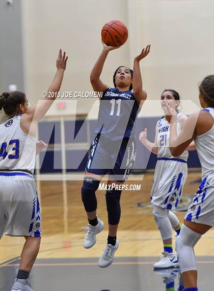 Thumbnail 1 in Smithson Valley vs Alamo Heights (SAISD Basketball Tournament) photogallery.
